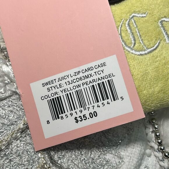 NWT Juicy Couture Yellow Wallet - Picture 7 of 7